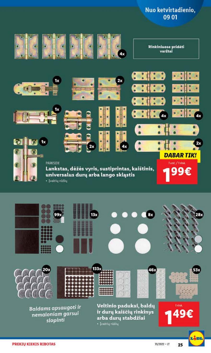 Ldil ne maisto prekių pasiūlymai akcijos nuo 
  2022-08-29 iki 
  2022-09-04 | Leidinukas.lt puslapis 25