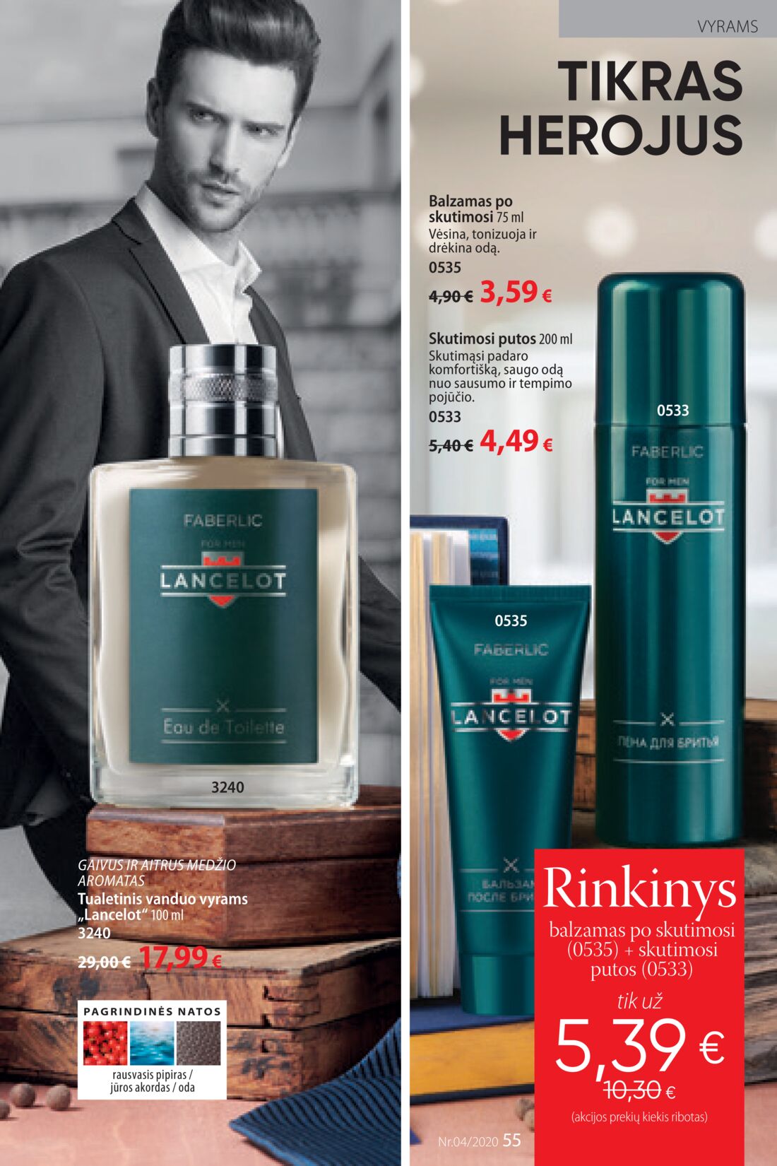 Faberlic leidinys akcijos nuo 
  2020-02-24 iki 
  2020-03-15 | Leidinukas.lt puslapis 55