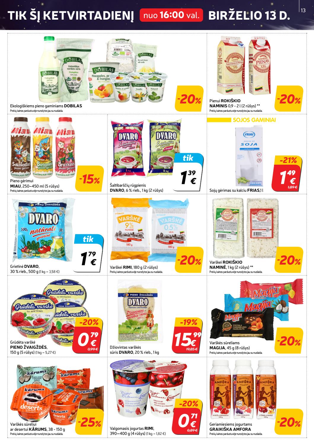 Rimi savaitinis leidinys akcijos nuo 
  2019-06-11 iki 
  2019-06-17 | Leidinukas.lt puslapis 13