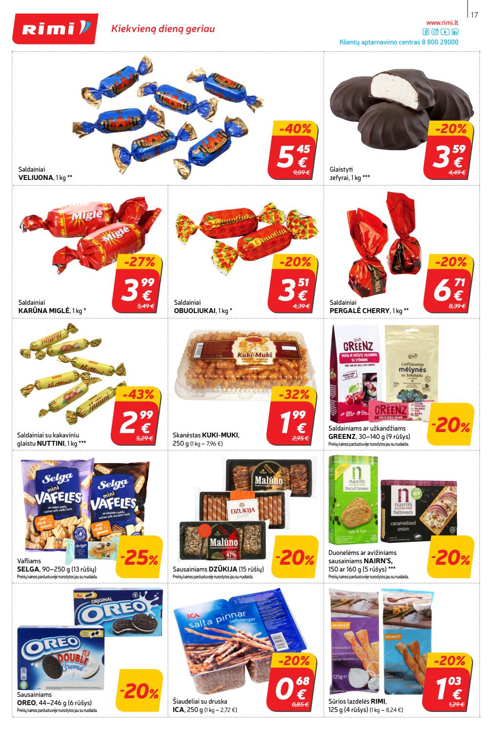 Rimi savaitinis leidinys akcijos nuo 
  2020-02-25 iki 
  2020-03-02 | Leidinukas.lt puslapis 17