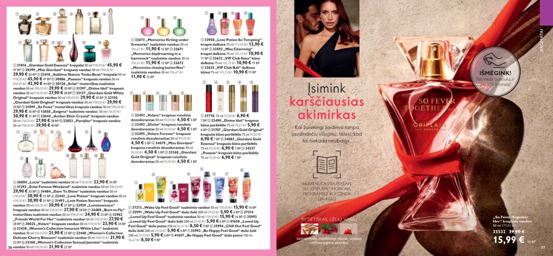 Oriflame katalogas akcijos nuo 
  2019-10-01 iki 
  2019-10-31 | Leidinukas.lt puslapis 19