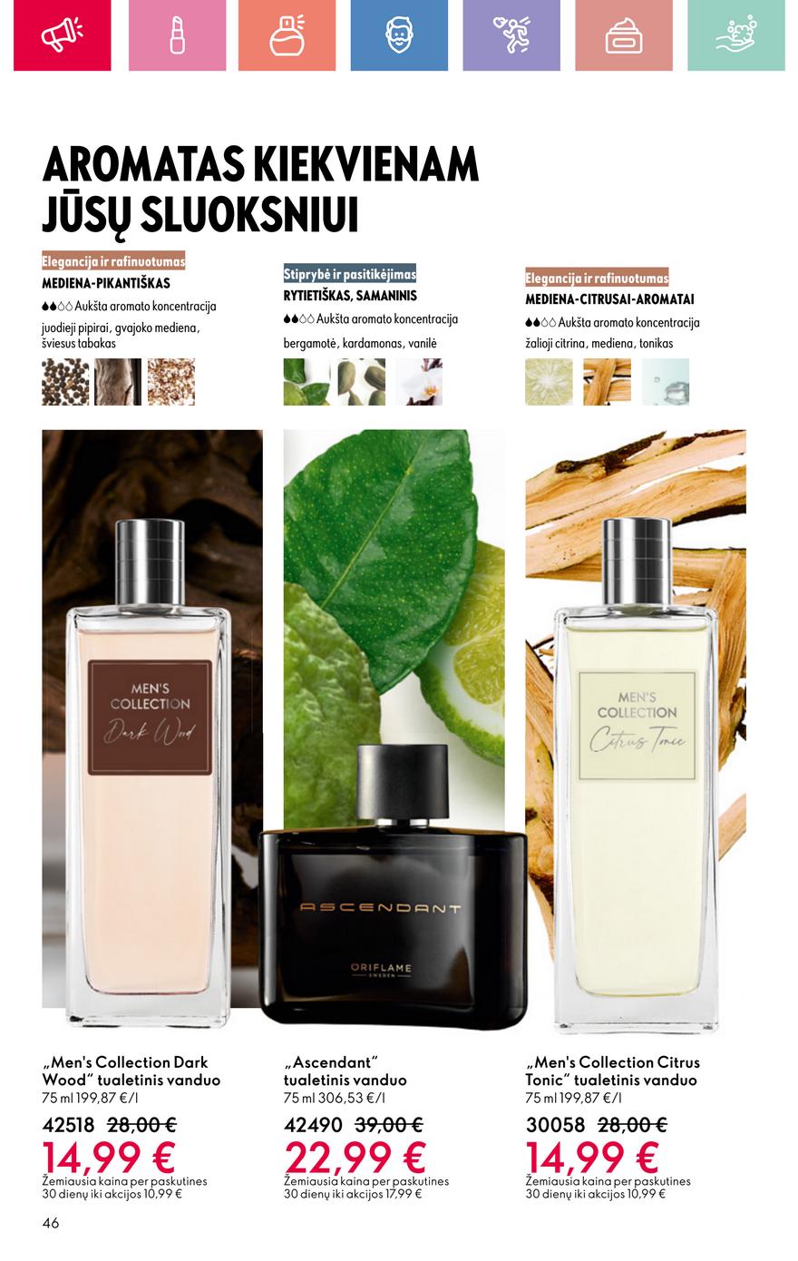 Oriflame katalogas akcijos nuo 
  2025-08-24 iki 
  2025-09-13 | Leidinukas.lt puslapis 46