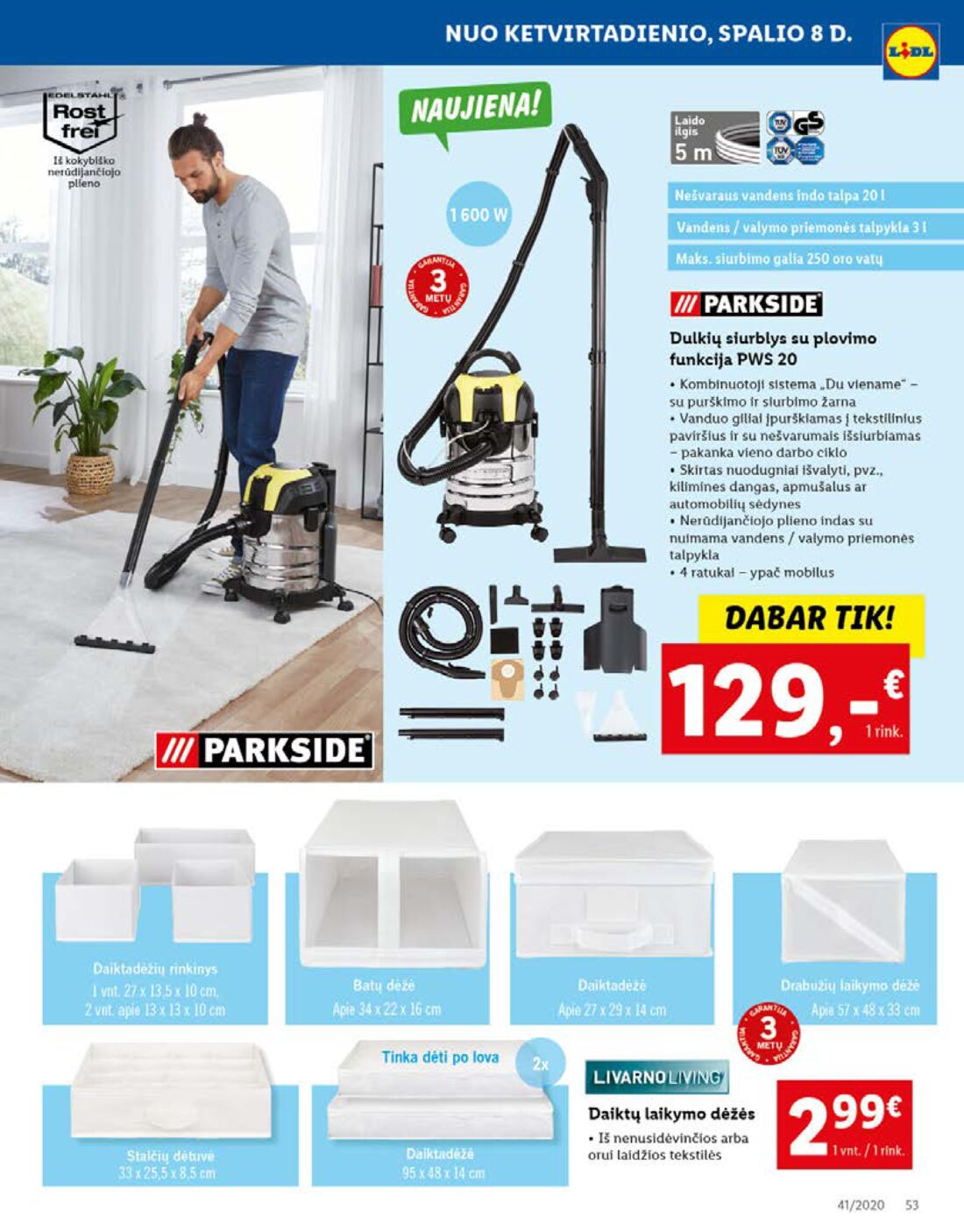 Lidl savaitinis leidinys akcijos nuo 
  2020-10-05 iki 
  2020-10-11 | Leidinukas.lt puslapis 53