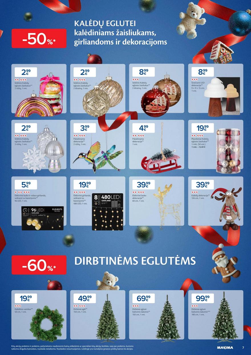 Maxima savaitinis leidinys 50 akcijos nuo
2024-12-10 iki
2024-12-16 | Leidinukas.lt puslapis 7