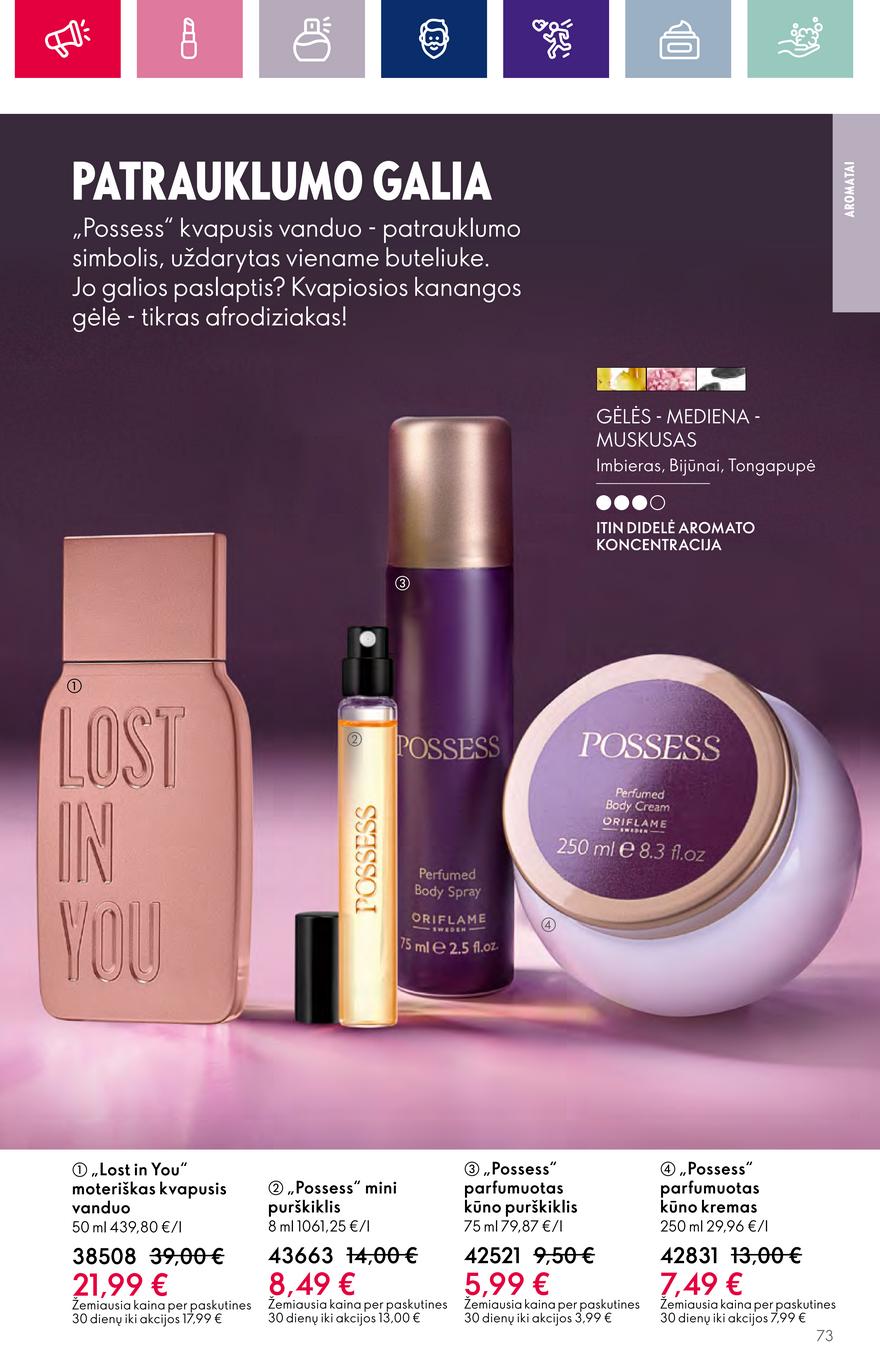 Oriflame katalogas akcijos nuo 
  2023-10-04 iki 
  2023-11-01 | Leidinukas.lt puslapis 73