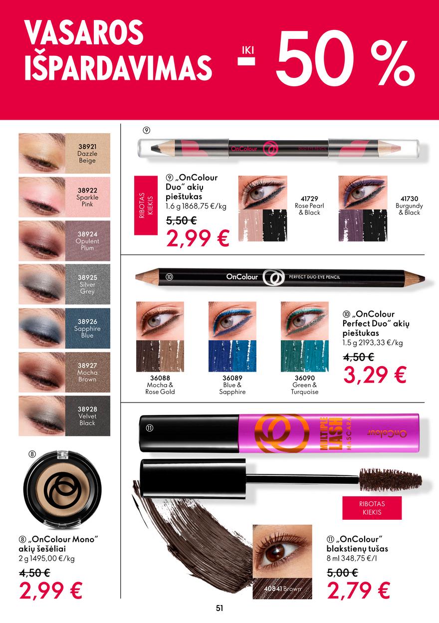 Oriflame vasaros leidinys akcijos nuo 
  2022-07-20 iki 
  2022-08-02 | Leidinukas.lt puslapis 51