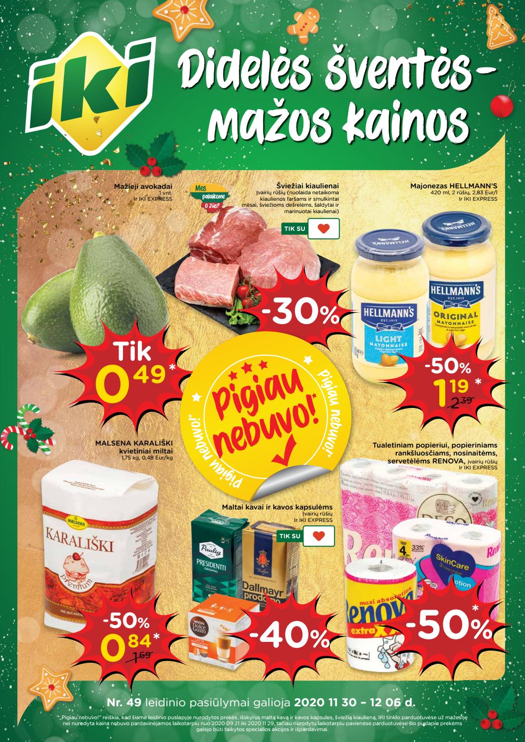 Iki savaitinis leidinys akcijos nuo 
  2020-11-30 iki 
  2020-12-06 | Leidinukas.lt puslapis 1
