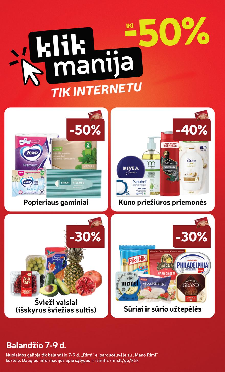 Rimi leidinys akcijos nuo 
  2026-04-07 iki 
  2026-04-13 | Leidinukas.lt puslapis 30