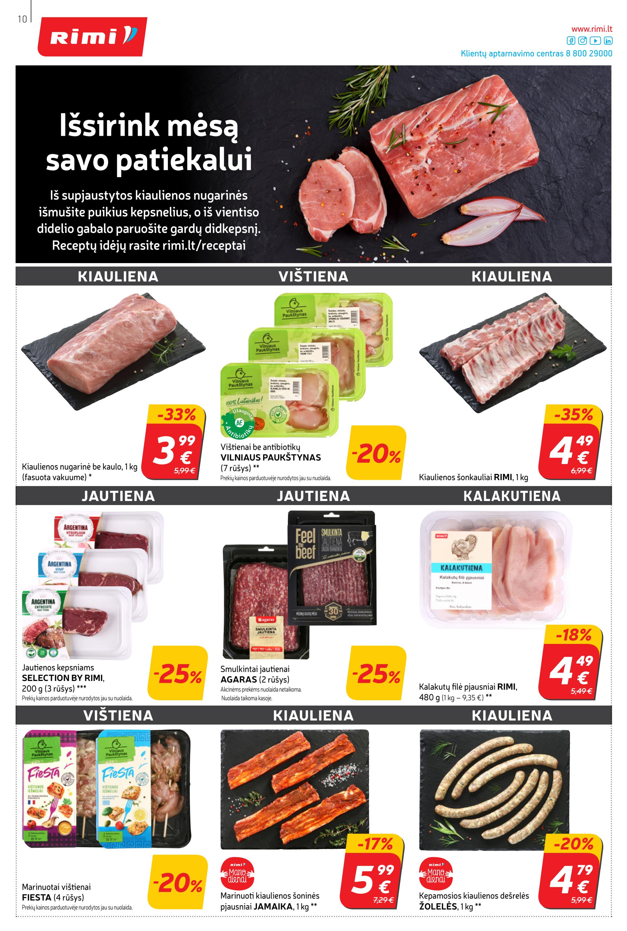 Rimi savaitinis leidinys akcijos nuo 
  2022-09-13 iki 
  2022-09-19 | Leidinukas.lt puslapis 10