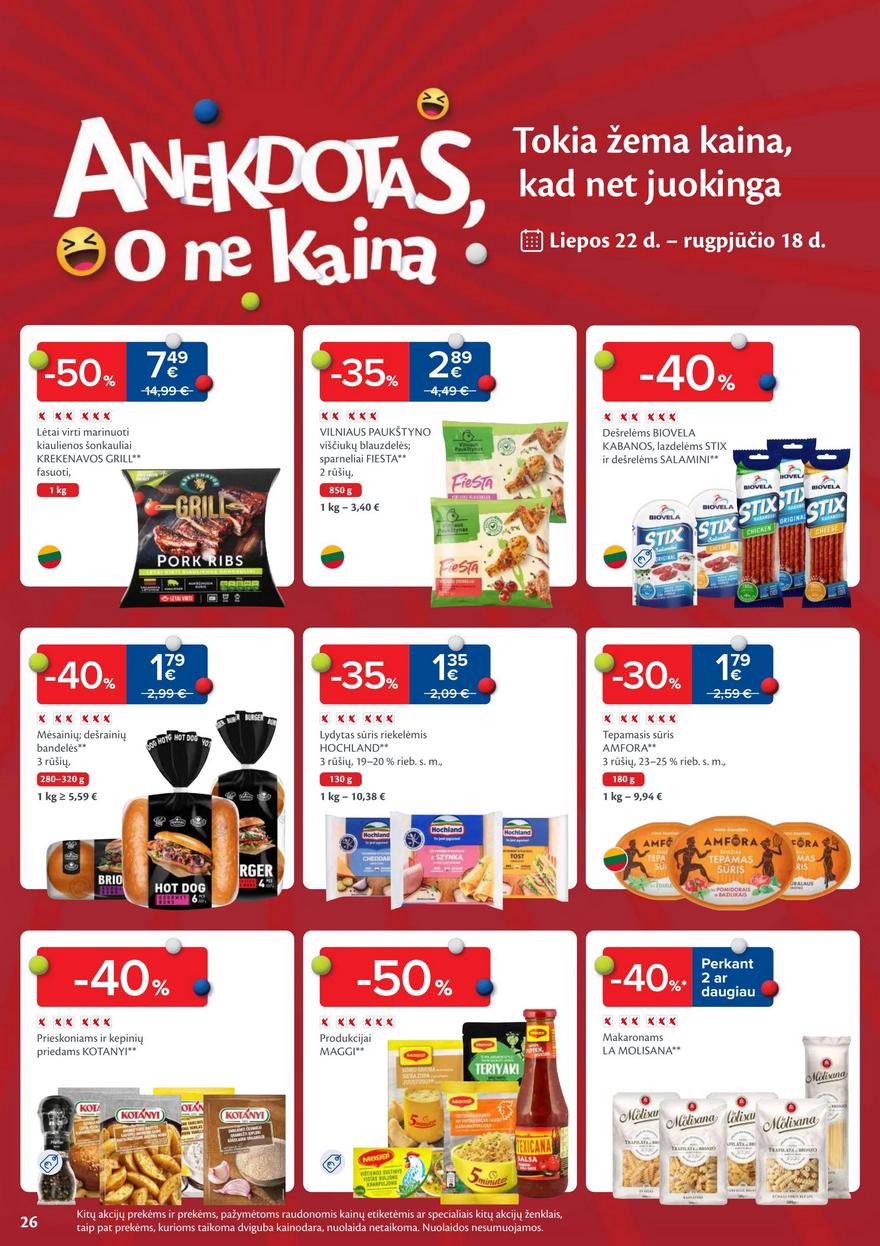 Maxima leidinukas akcijos nuo 
  2025-08-05 iki 
  2025-08-11 | Leidinukas.lt puslapis 26