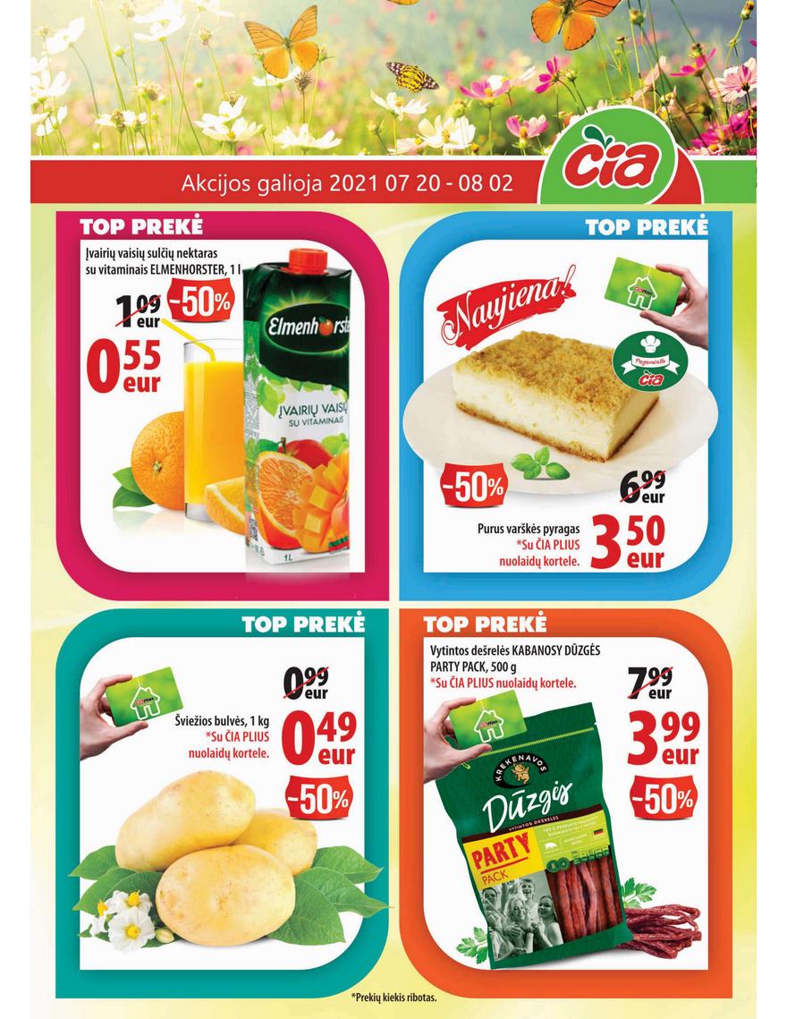 Čia market leidinys akcijos nuo 
  2021-07-20 iki 
  2021-08-02 | Leidinukas.lt puslapis 1