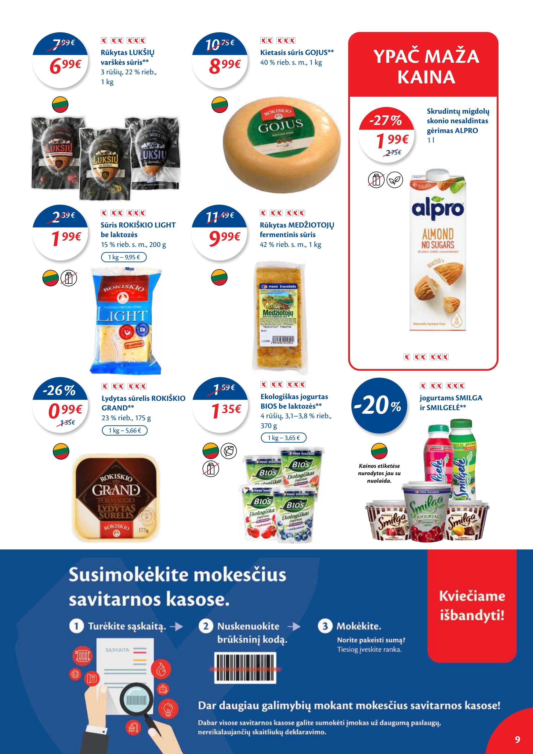 Maxima kaininis leidinys akcijos nuo 
  2022-02-22 iki 
  2022-02-28 | Leidinukas.lt puslapis 9