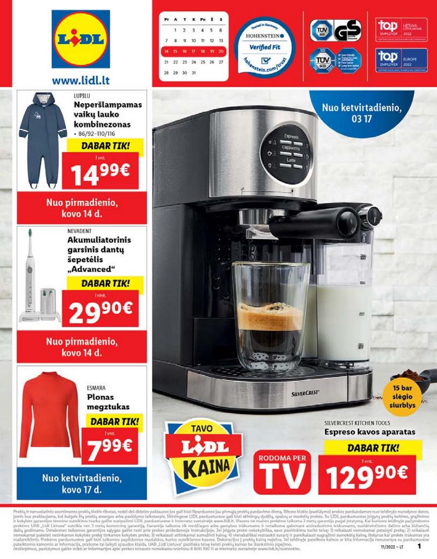 Ldil ne maisto leidinys akcijos nuo 
  2022-03-14 iki 
  2022-03-20 | Leidinukas.lt puslapis 1