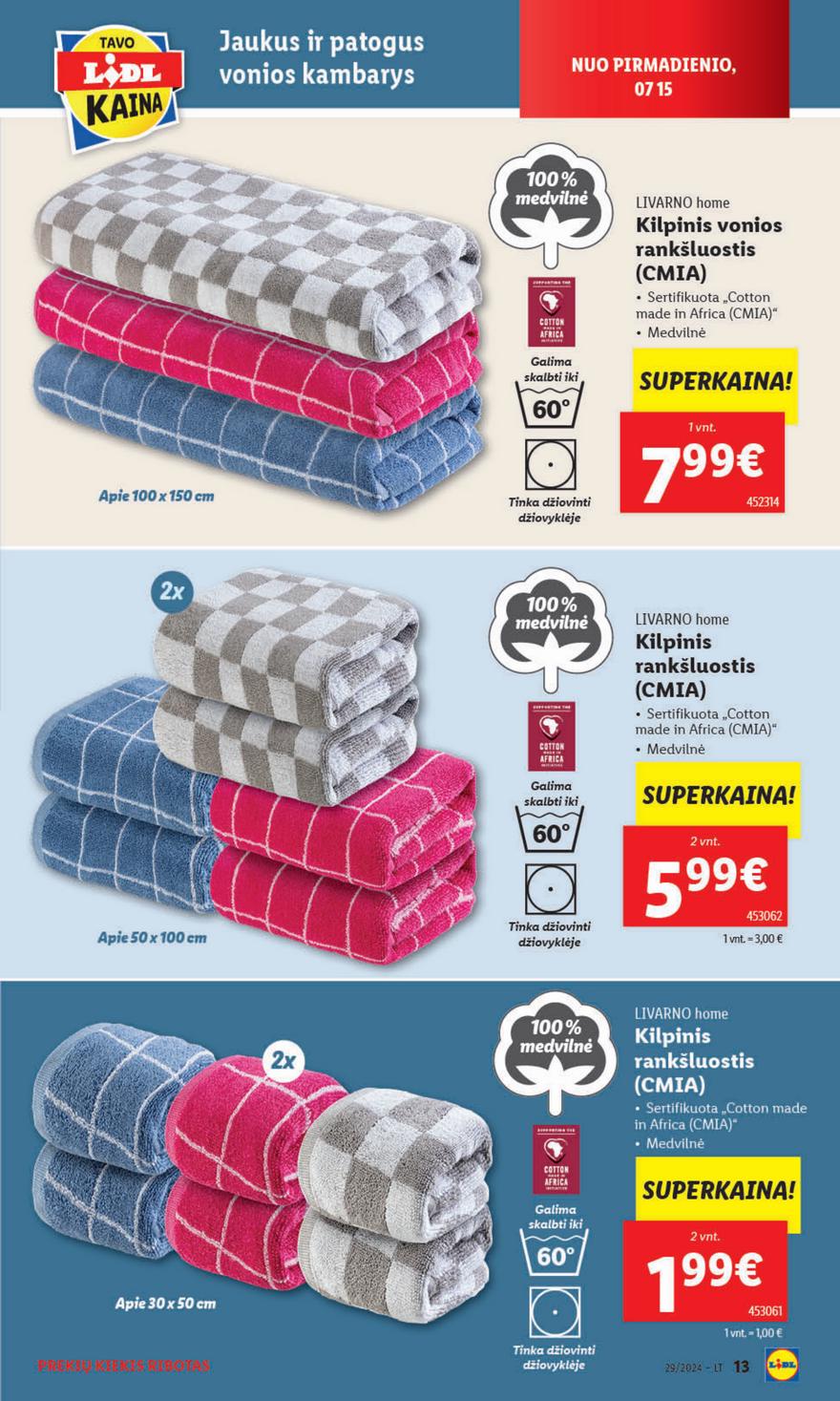 Lidl ne maisto leidinys akcijos nuo 
  2024-07-15 iki 
  2024-07-21 | Leidinukas.lt puslapis 13