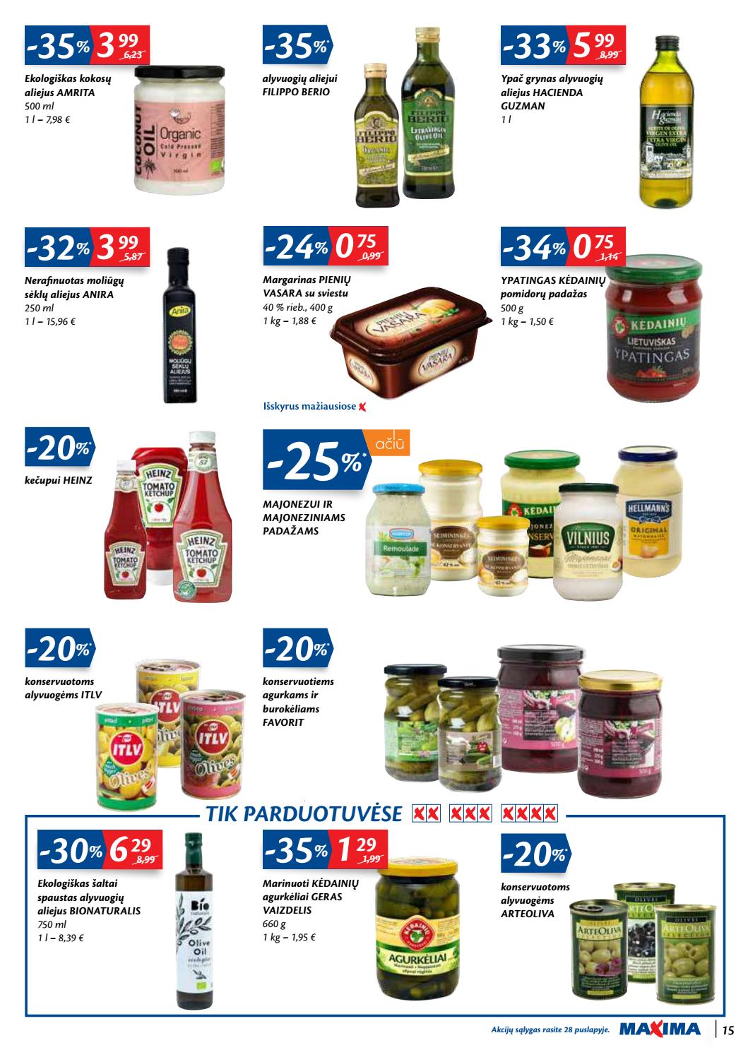 Maxima kaininis leidinys akcijos nuo 
  2020-06-09 iki 
  2020-06-15 | Leidinukas.lt puslapis 15