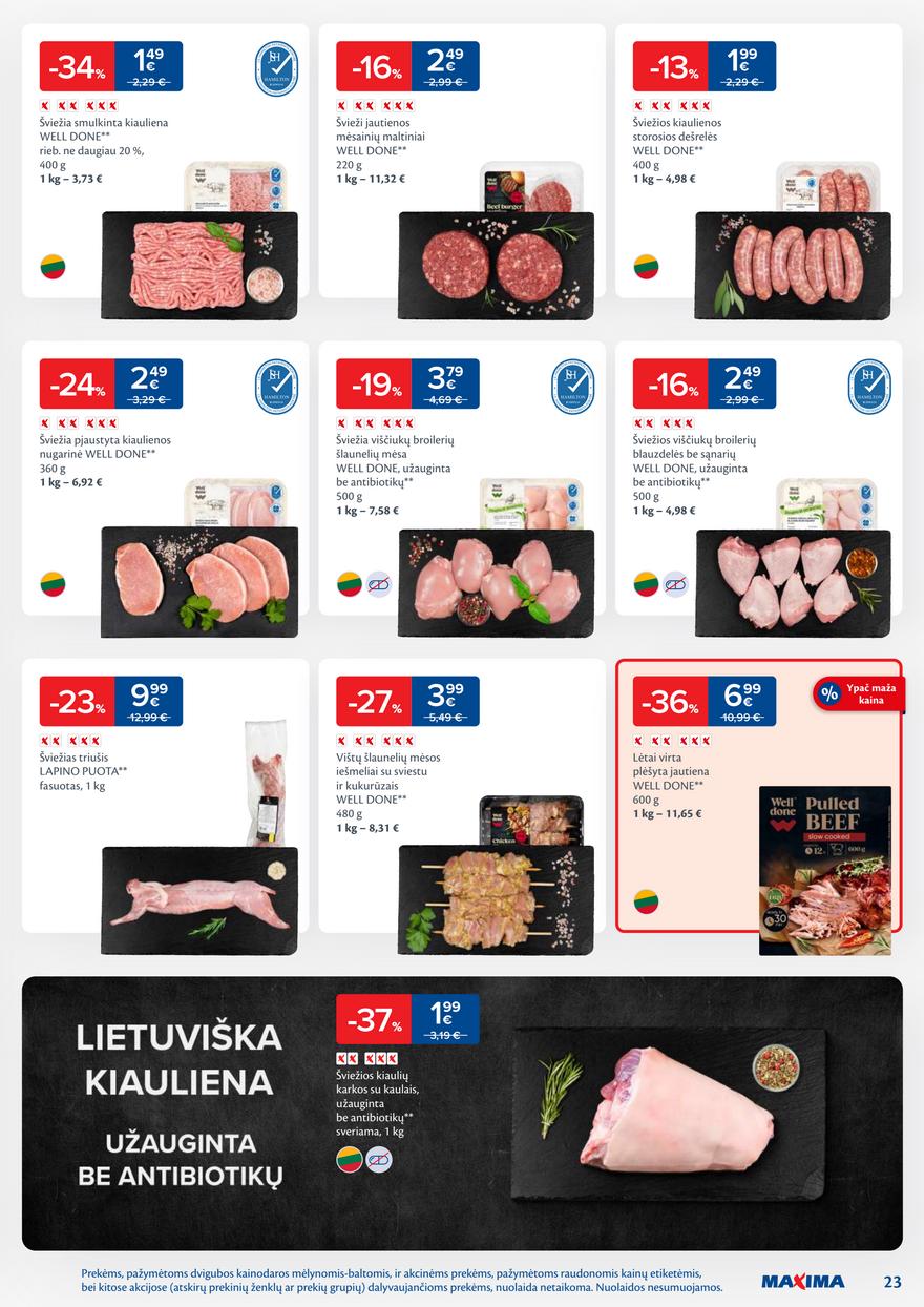 Maxima leidinys akcijos nuo 
  2026-02-10 iki 
  2026-02-16 | Leidinukas.lt puslapis 23