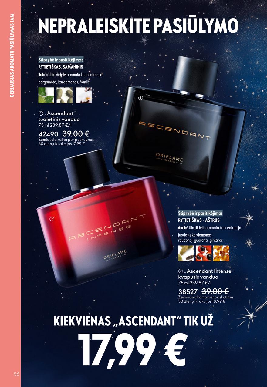 Oriflame katalogas akcijos nuo 
  2025-12-10 iki 
  2025-12-30 | Leidinukas.lt puslapis 56