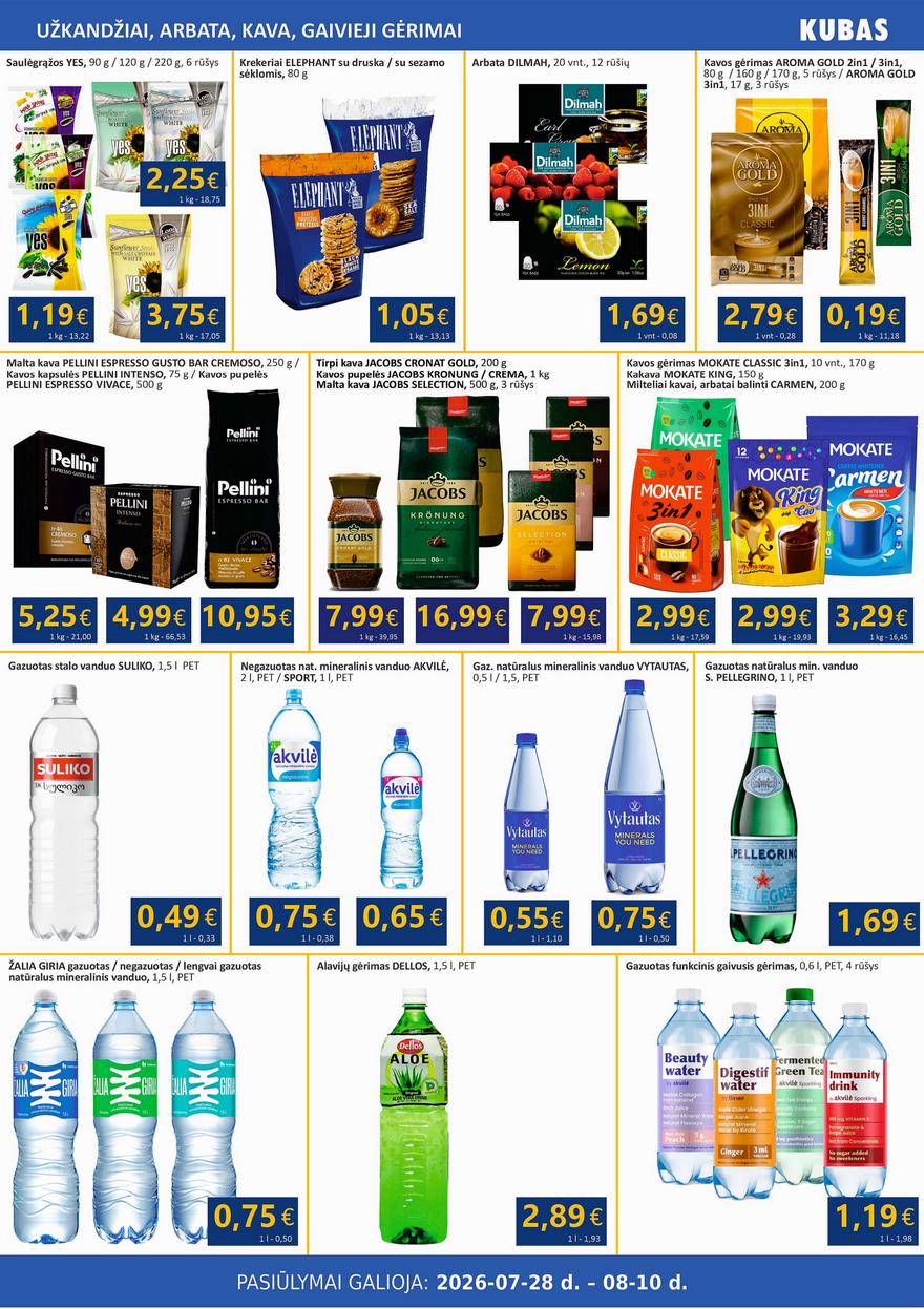 Kubas nuolaidų leidinys akcijos nuo 
  2026-07-28 iki 
  2026-08-10 | Leidinukas.lt puslapis 8