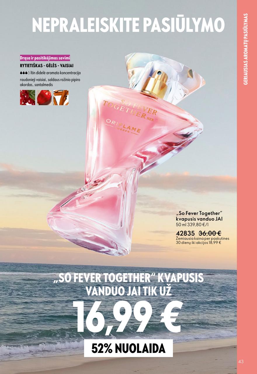 Oriflame katalogas akcijos nuo 
  2026-06-03 iki 
  2026-06-23 | Leidinukas.lt puslapis 43