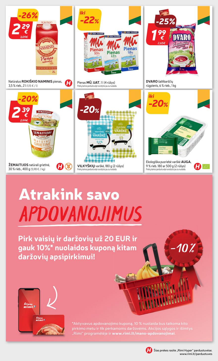 Rimi savaitinis leidinys 23 akcijos nuo 
  2025-06-03 iki 
  2025-06-09 | Leidinukas.lt puslapis 22