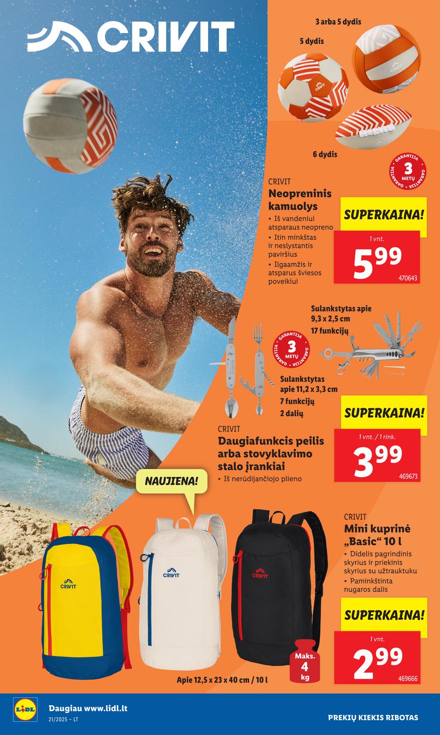 Lidl ne maisto leidinys akcijos nuo 
  2025-05-19 iki 
  2025-05-25 | Leidinukas.lt puslapis 12