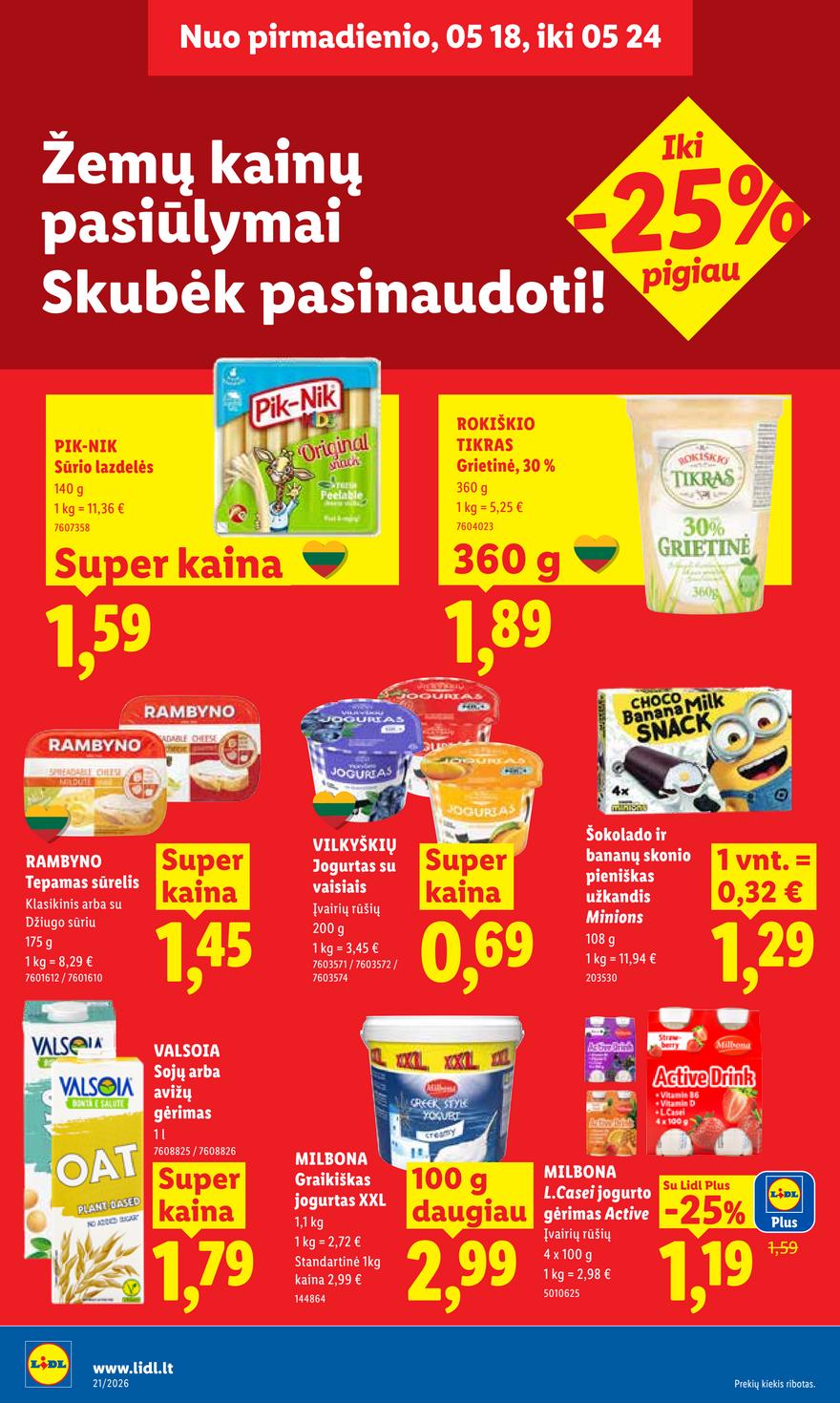 Lidl leidinys akcijos nuo 
  2026-05-18 iki 
  2026-05-24 | Leidinukas.lt puslapis 16
