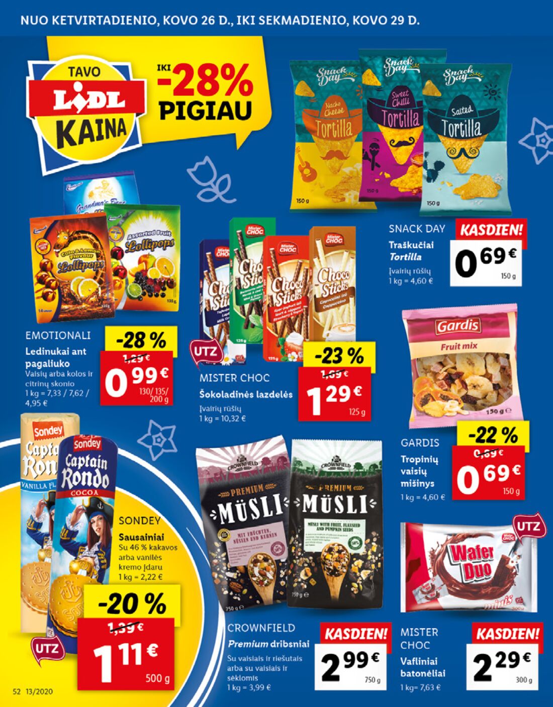 Lidl savaitinis leidinys akcijos nuo 
  2020-03-23 iki 
  2020-03-29 | Leidinukas.lt puslapis 52