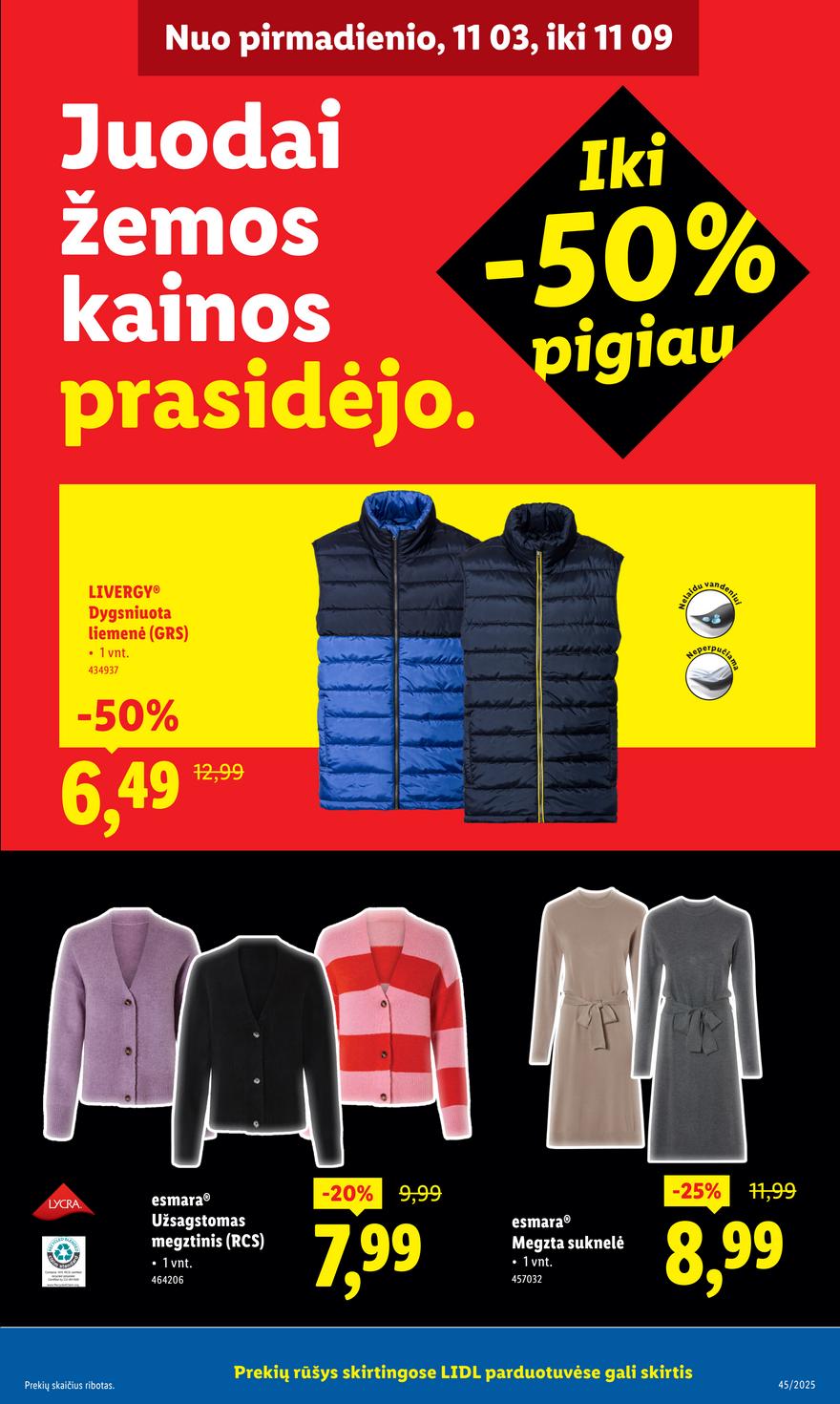 Lidl ne maisto leidinys akcijos nuo 
  2025-11-03 iki 
  2025-11-09 | Leidinukas.lt puslapis 19