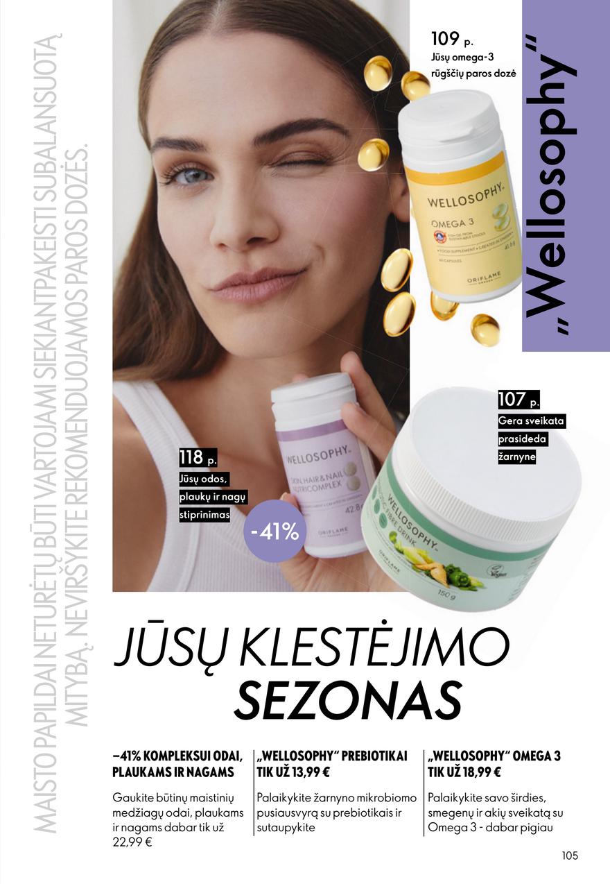 Oriflame katalogas akcijos nuo 
  2026-04-22 iki 
  2026-05-12 | Leidinukas.lt puslapis 105