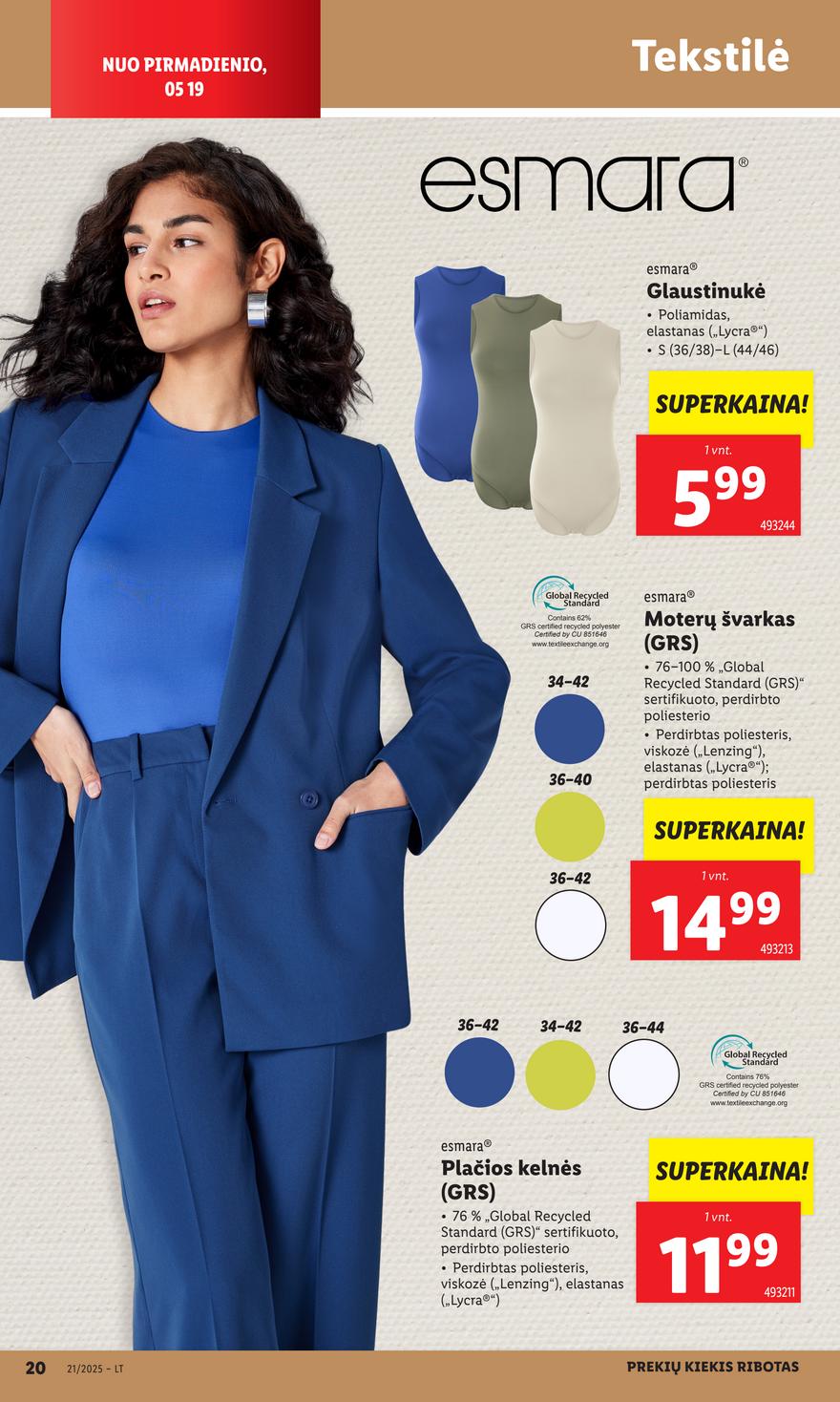 Lidl ne maisto leidinys akcijos nuo 
  2025-05-19 iki 
  2025-05-25 | Leidinukas.lt puslapis 20