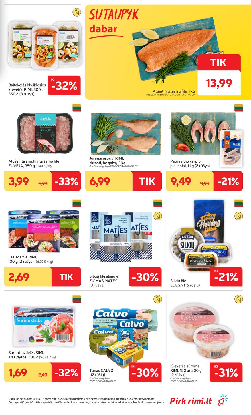 Rimi leidinys akcijos nuo 
  2026-02-03 iki 
  2026-02-09 | Leidinukas.lt puslapis 11