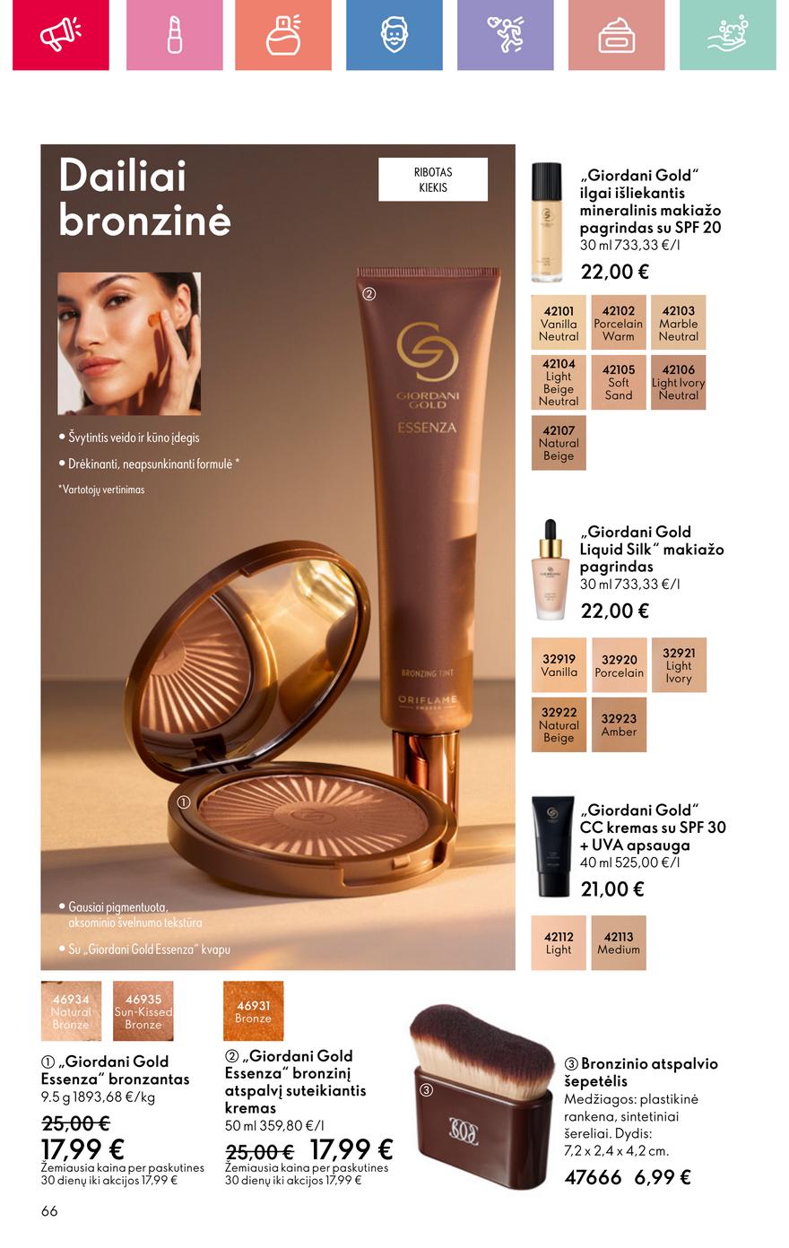 Oriflame katalogas akcijos nuo 
  2025-06-22 iki 
  2025-07-12 | Leidinukas.lt puslapis 66
