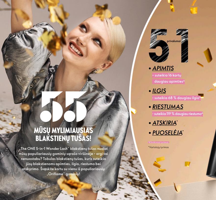 Oriflame katalogas akcijos nuo 
  2022-01-01 iki 
  2022-01-31 | Leidinukas.lt puslapis 8