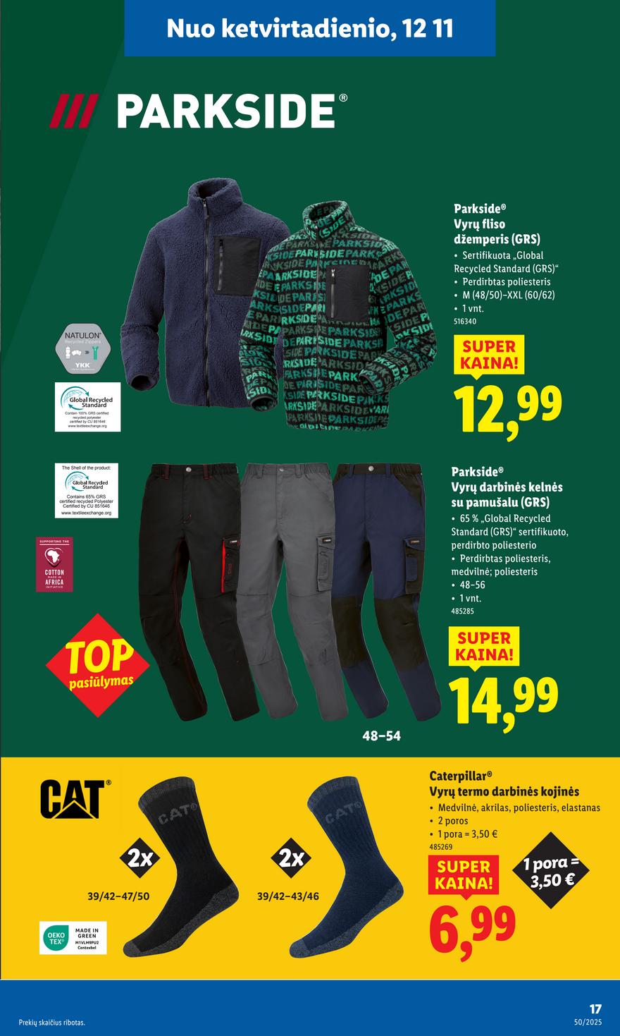 Lidl leidinys akcijos nuo 
  2025-12-08 iki 
  2025-12-14 | Leidinukas.lt puslapis 17