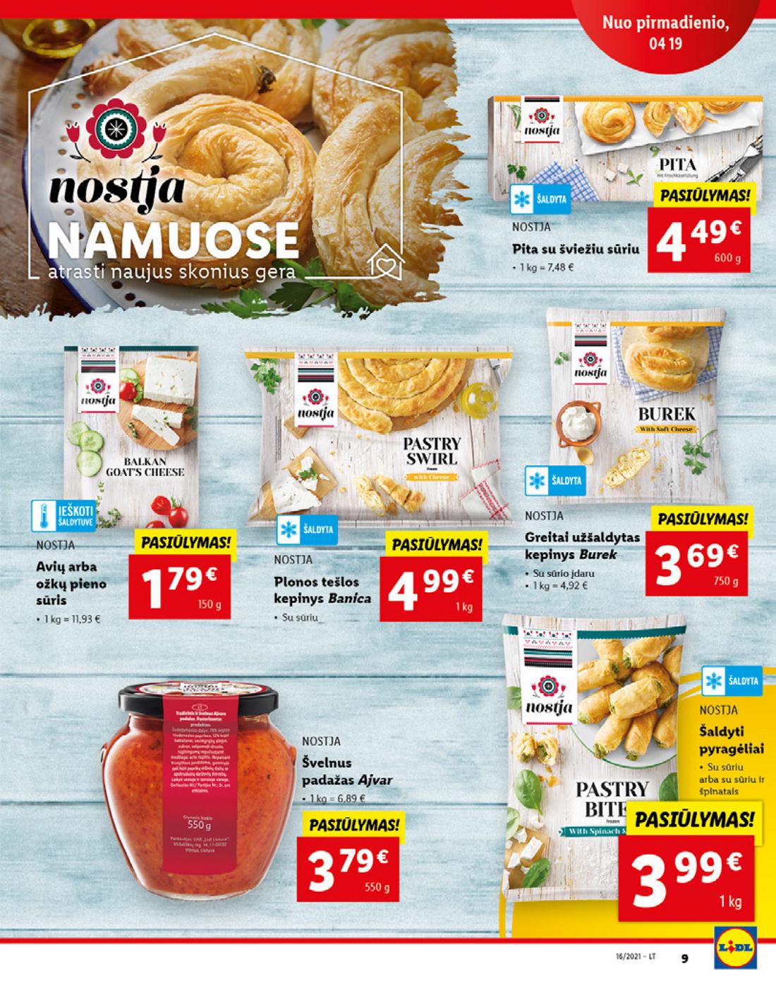 Lidl maisto prekių pasiūlymai akcijos nuo 
  2021-04-19 iki 
  2021-04-25 | Leidinukas.lt puslapis 9