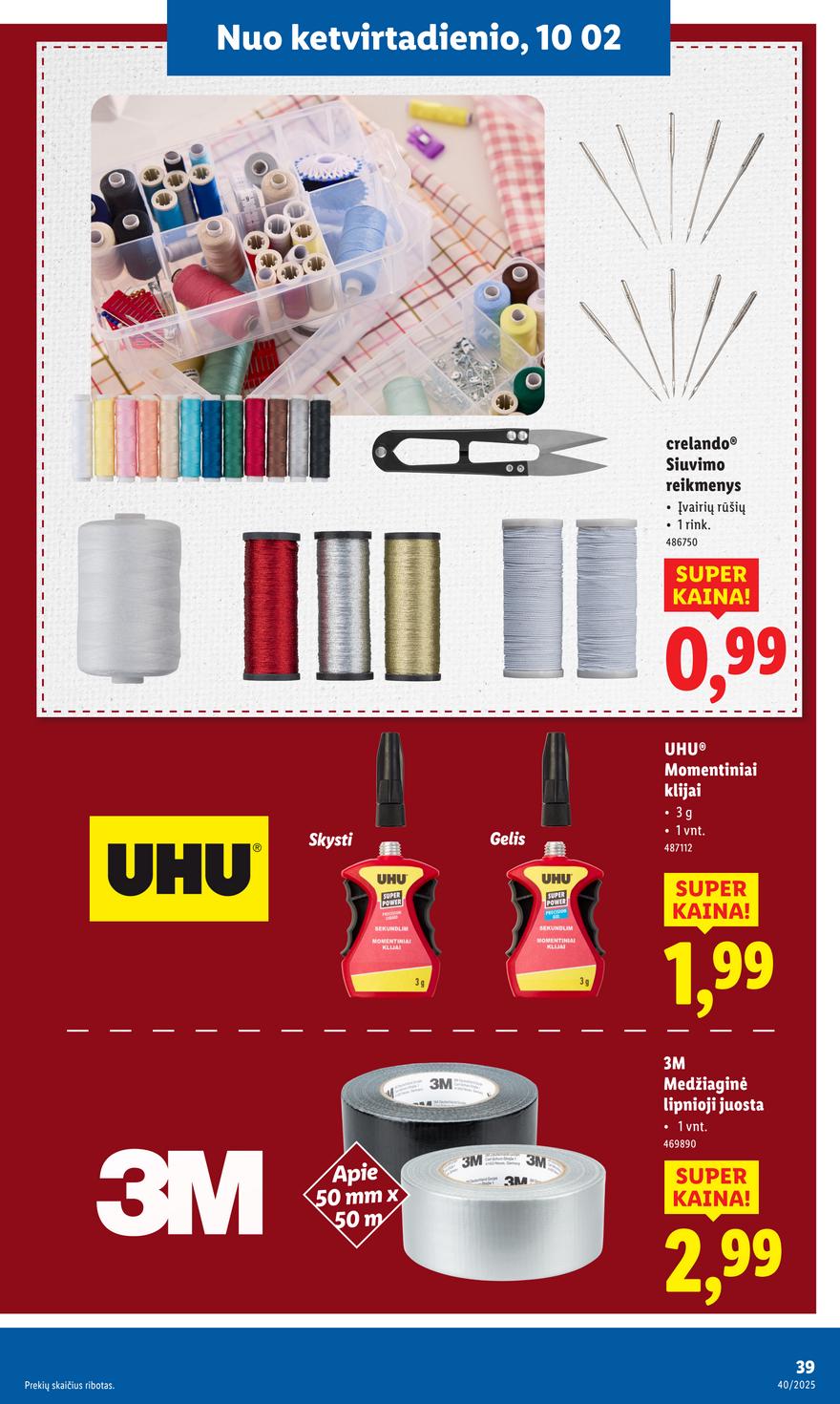 Lidl leidinys akcijos nuo 
  2025-09-29 iki 
  2025-10-05 | Leidinukas.lt puslapis 39