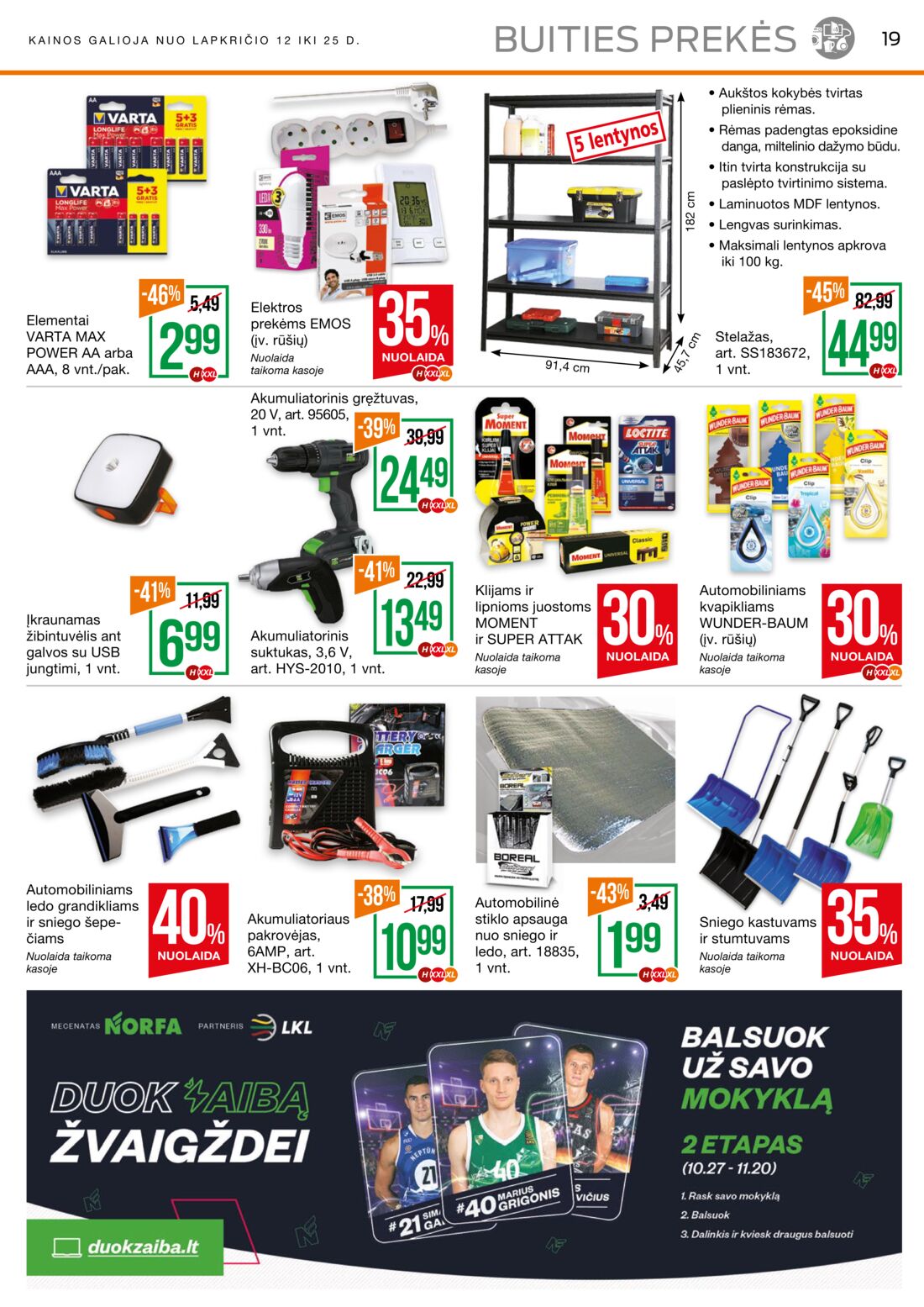 Norfa kaininis leidinys akcijos nuo 
  2020-11-12 iki 
  2020-11-25 | Leidinukas.lt puslapis 19