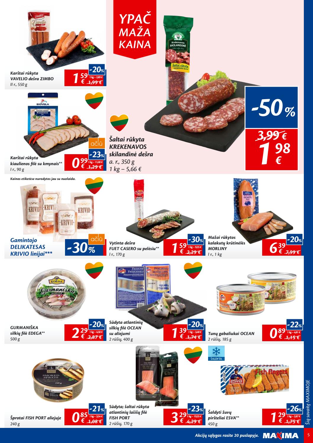 Maxima kaininis leidinys akcijos nuo 
  2019-07-30 iki 
  2019-08-05 | Leidinukas.lt puslapis 5
