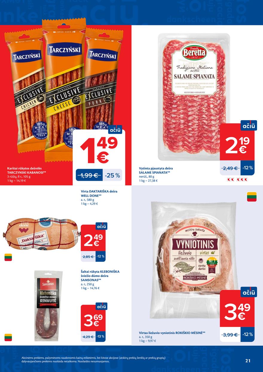 Maxima leidinys akcijos nuo 
  2026-07-21 iki 
  2026-07-27 | Leidinukas.lt puslapis 21