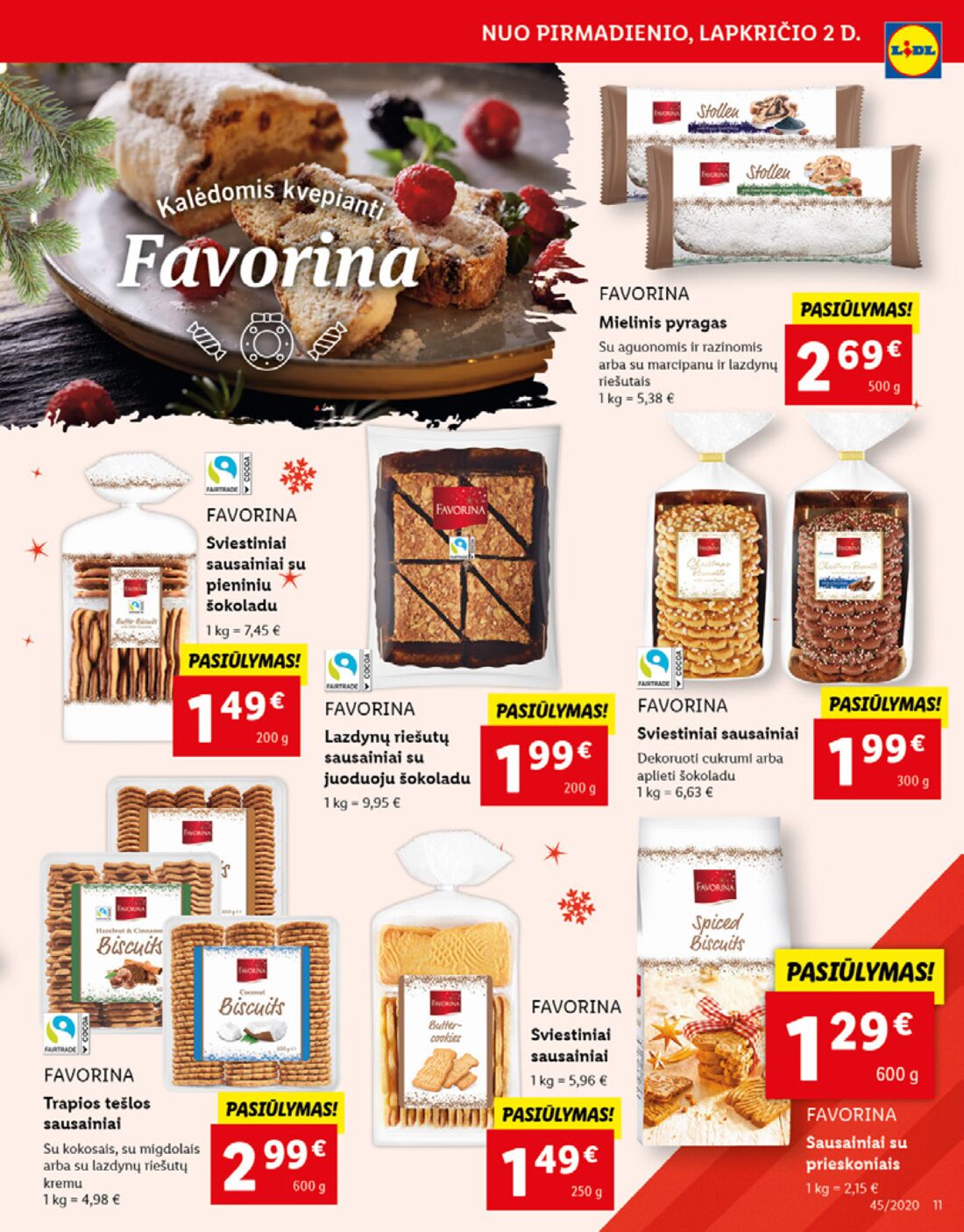 Lidl savaitinis leidinys akcijos nuo 
  2020-11-02 iki 
  2020-11-08 | Leidinukas.lt puslapis 11