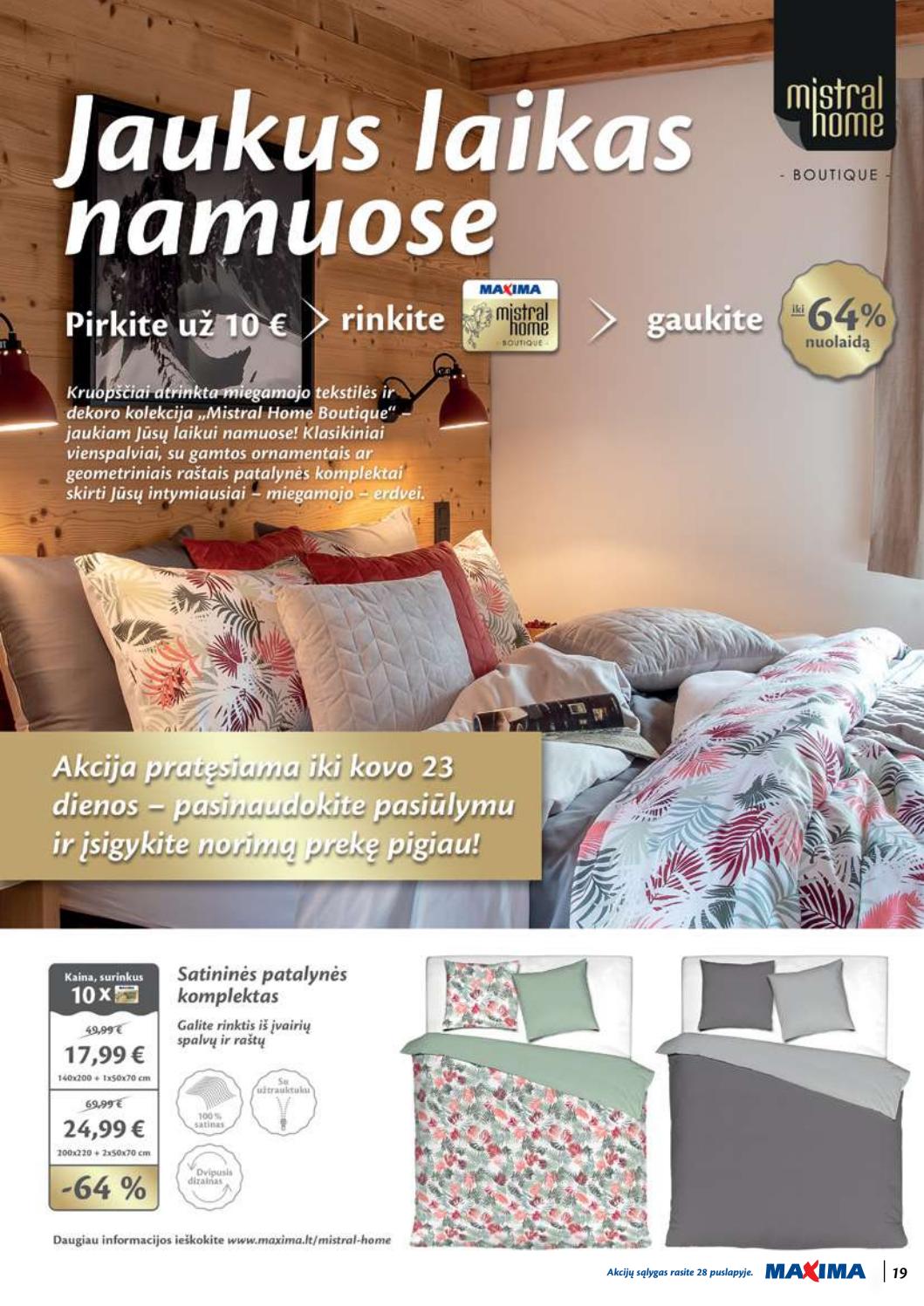 Maxima kaininis leidinys akcijos nuo 
  2020-03-03 iki 
  2020-03-09 | Leidinukas.lt puslapis 19