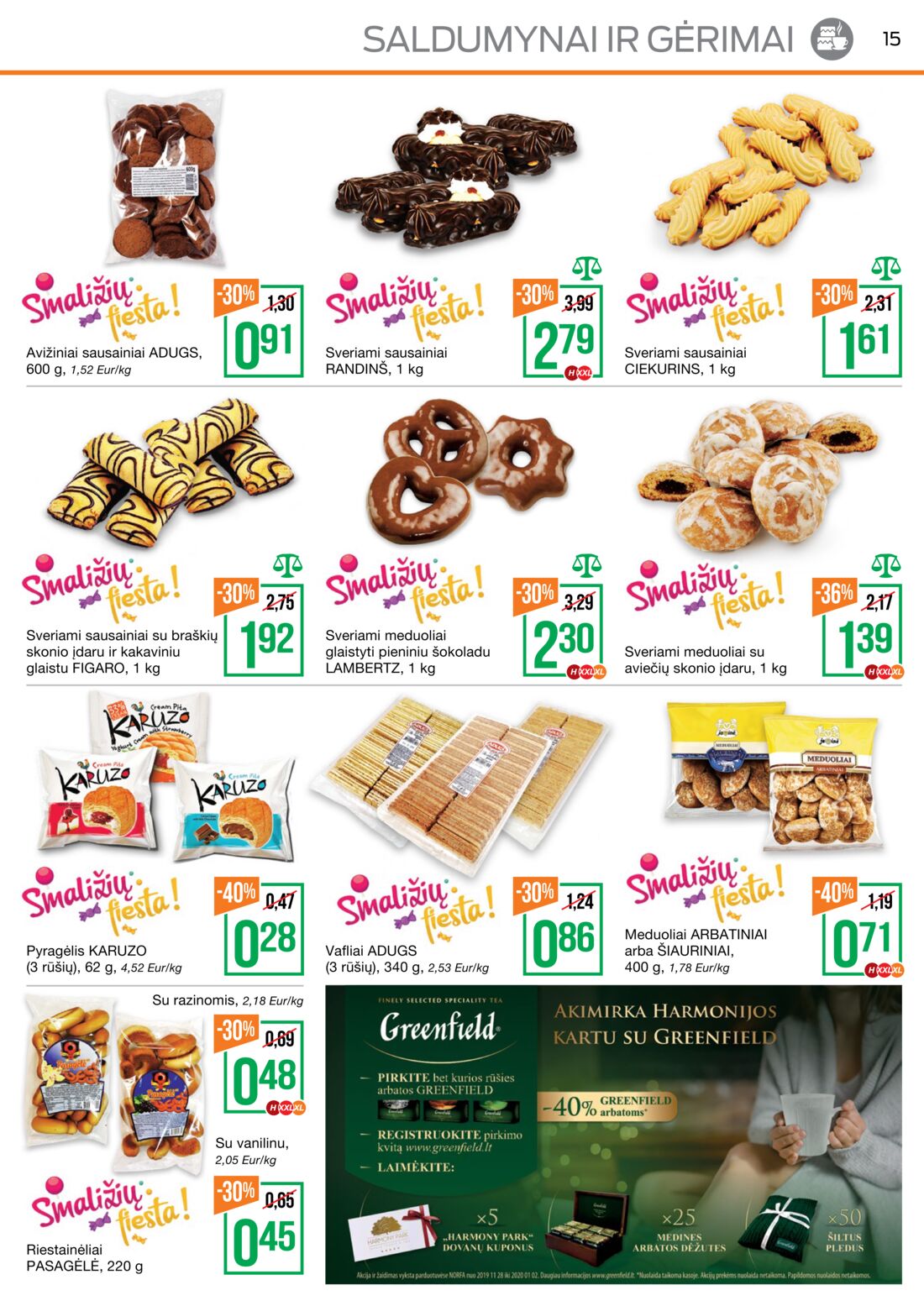 Norfa kaininis leidinys akcijos nuo 
  2019-11-28 iki 
  2019-12-11 | Leidinukas.lt puslapis 15