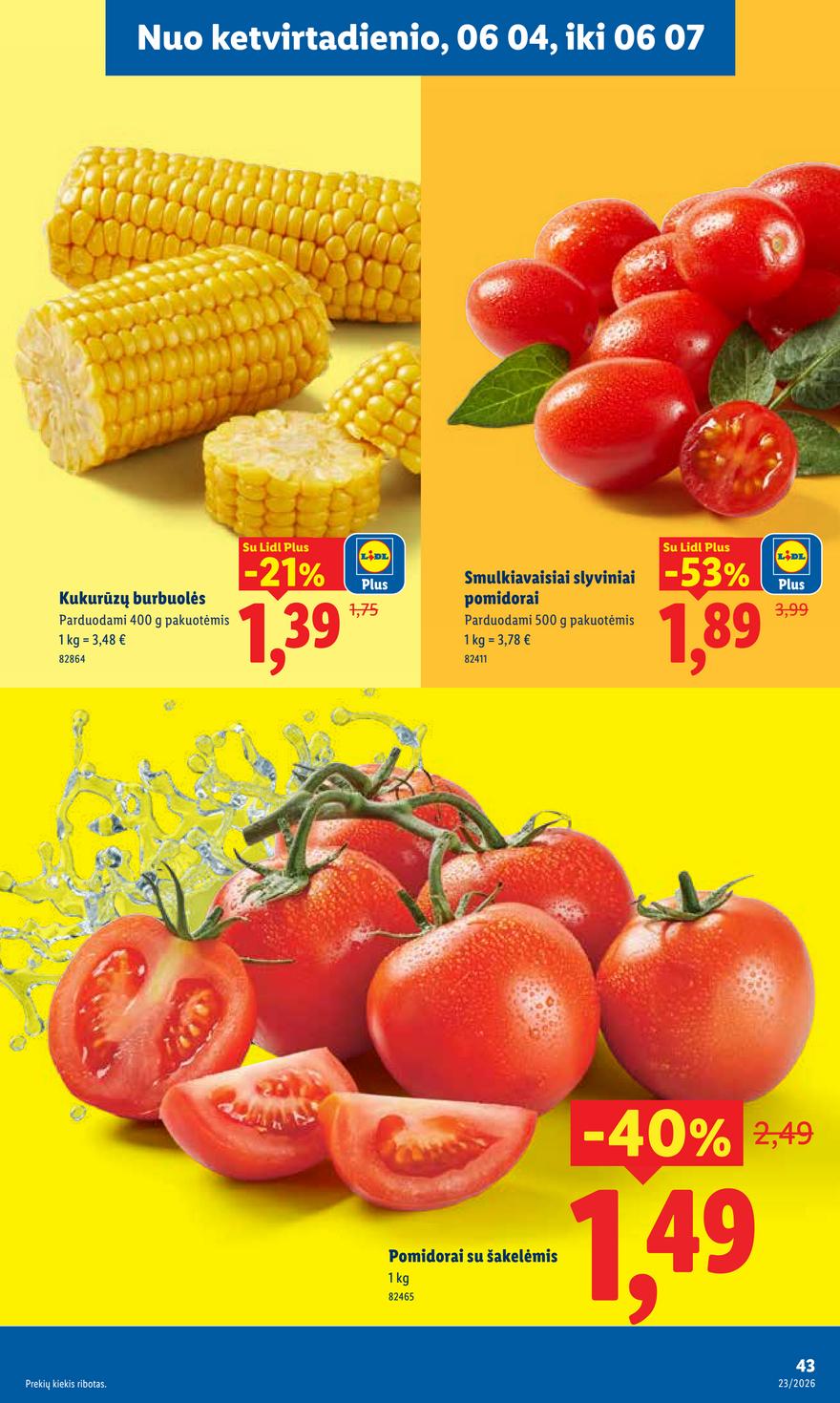 Lidl leidinys akcijos nuo 
  2026-06-01 iki 
  2026-06-07 | Leidinukas.lt puslapis 43