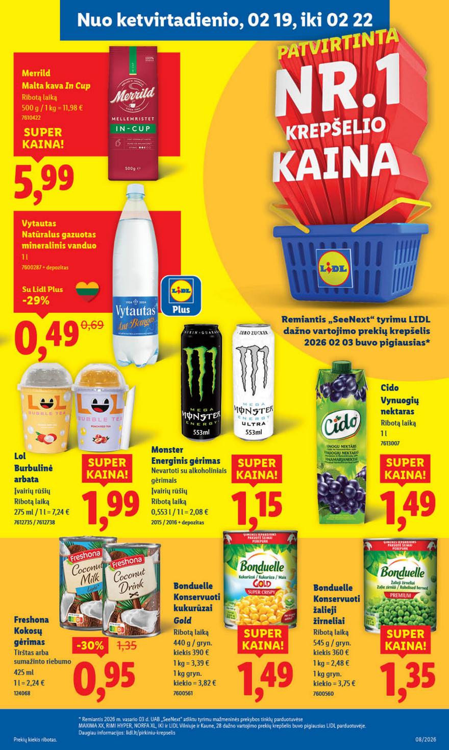 Lidl leidinys akcijos nuo 
  2026-02-16 iki 
  2026-02-22 | Leidinukas.lt puslapis 31