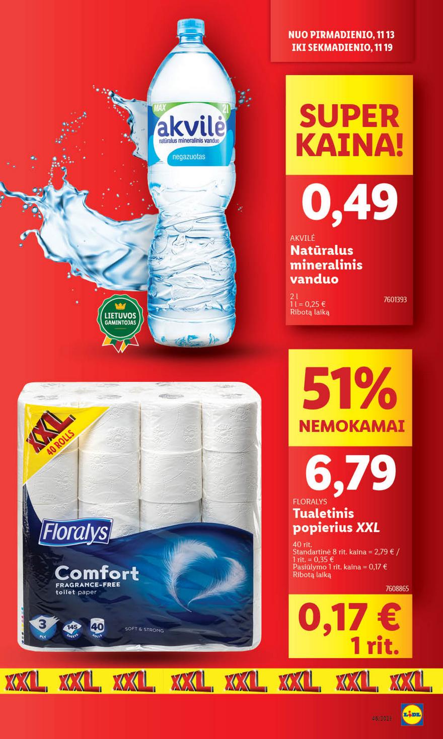 Ldil ne maisto leidinys akcijos nuo 
  2023-11-13 iki 
  2023-11-19 | Leidinukas.lt puslapis 5