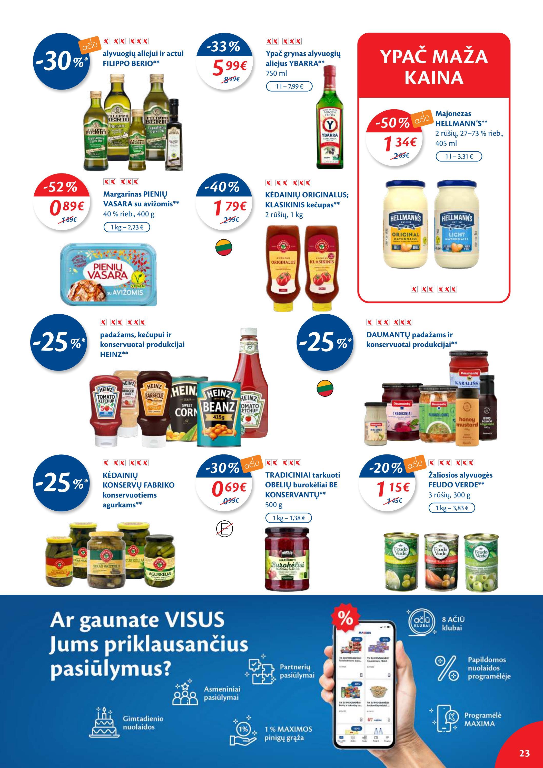 Maxima kaininis leidinys akcijos nuo 
  2022-05-31 iki 
  2022-06-06 | Leidinukas.lt puslapis 23