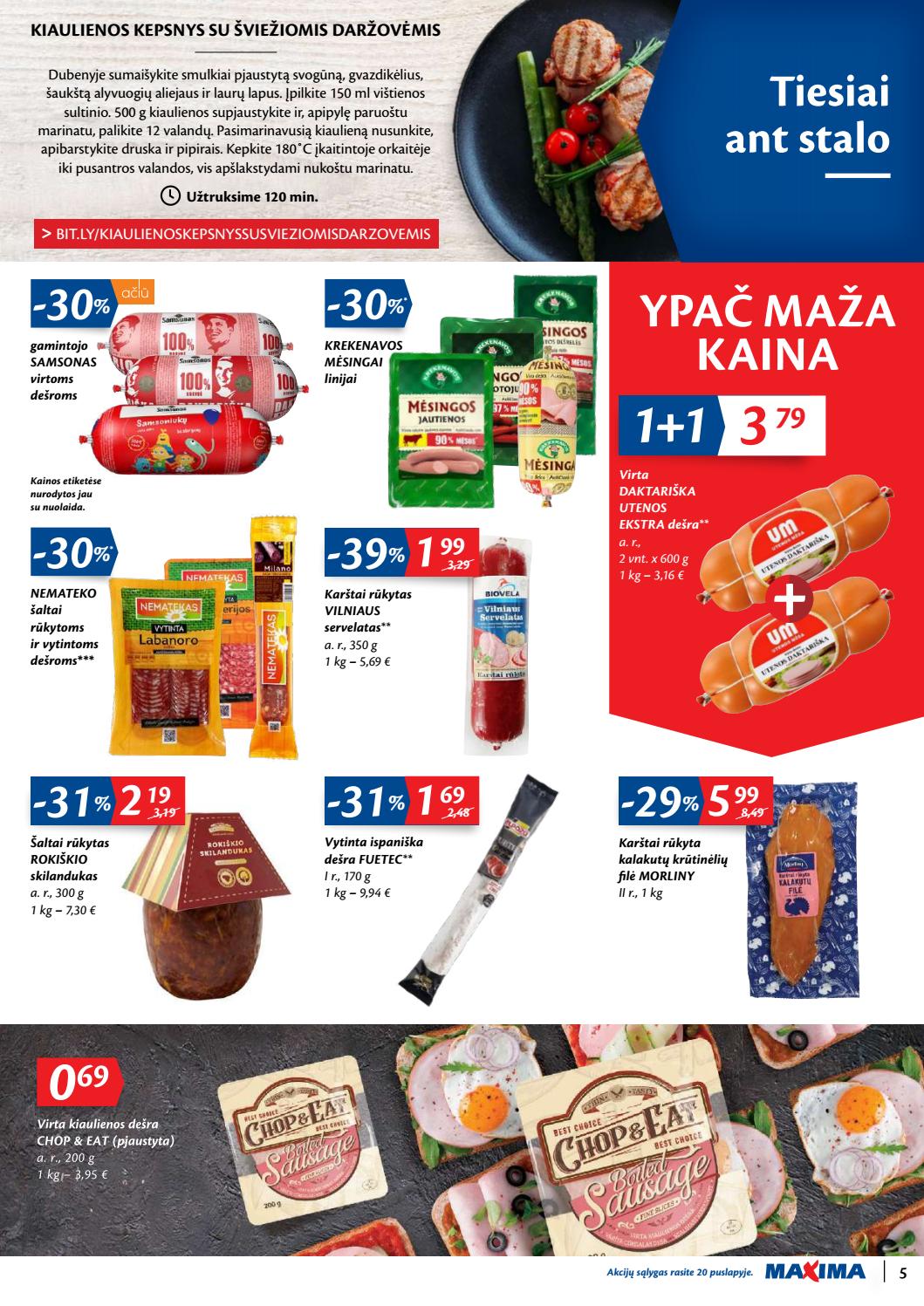Maxima kaininis leidinys akcijos nuo 
  2019-11-05 iki 
  2019-11-11 | Leidinukas.lt puslapis 5