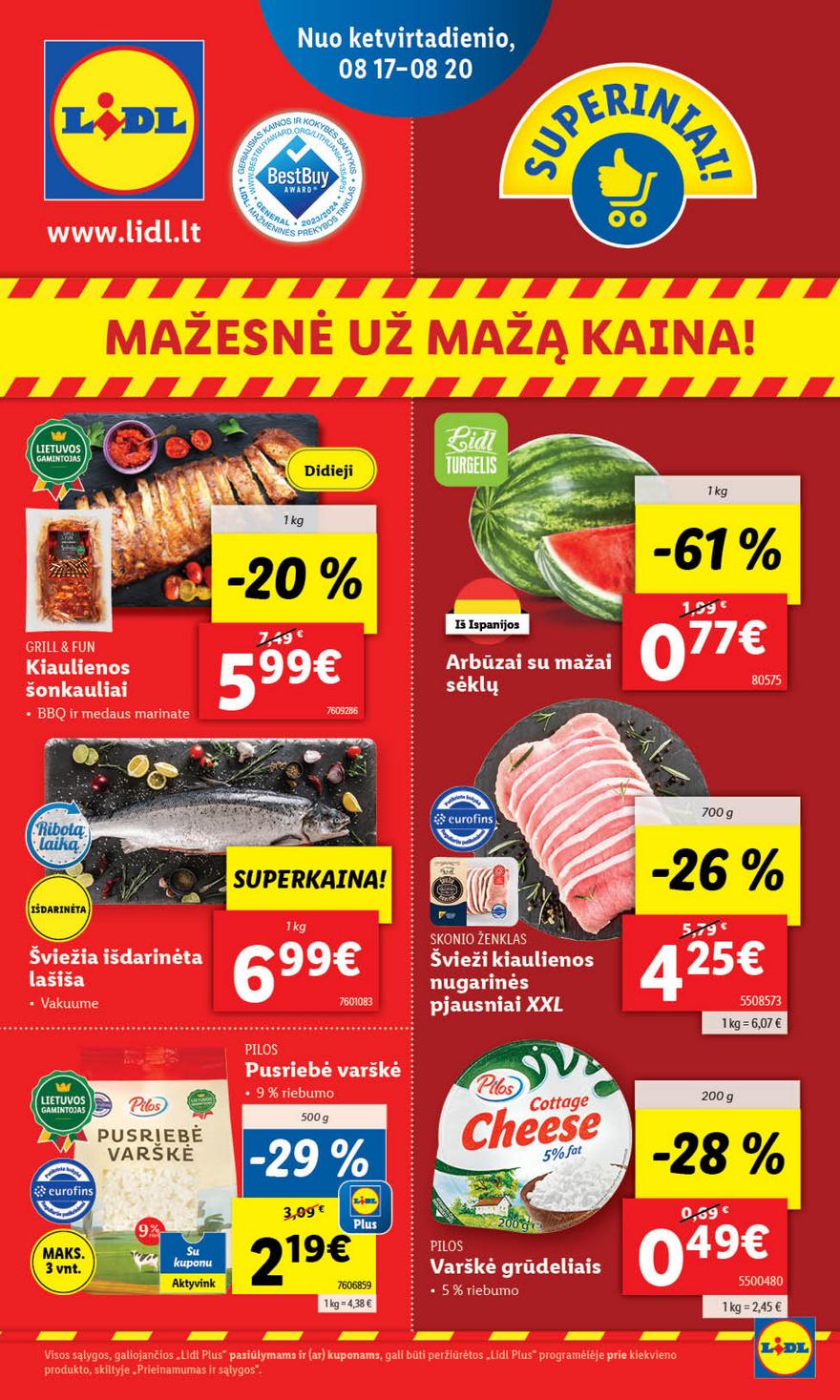 Lidl pasiūlymai akcijos nuo 
  2023-08-14 iki 
  2023-08-20 | Leidinukas.lt puslapis 51