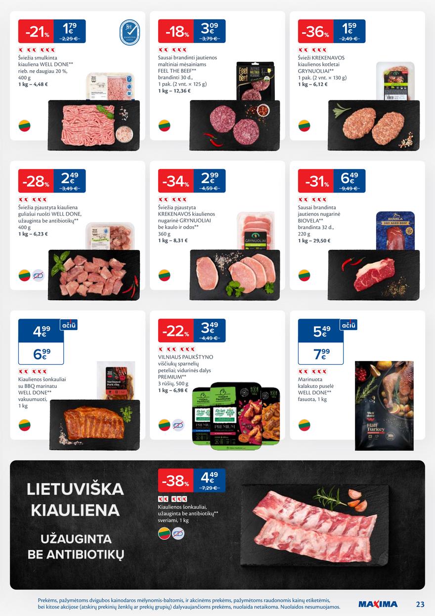 Maxima leidinys akcijos nuo 
  2025-11-18 iki 
  2025-11-24 | Leidinukas.lt puslapis 23