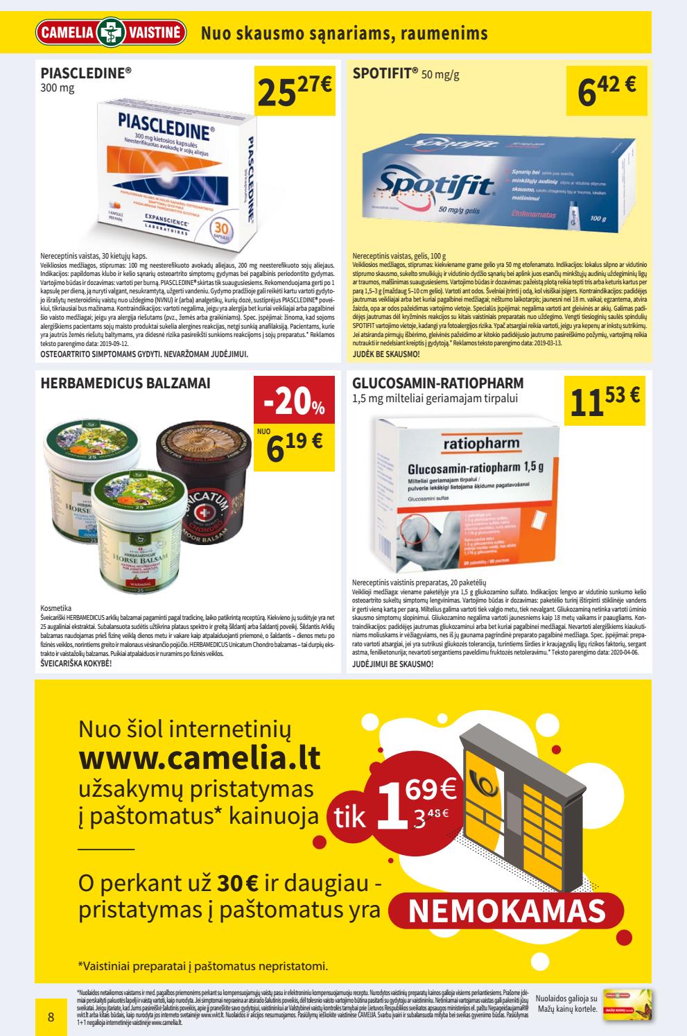 Camelia leidinys akcijos nuo 
  2020-05-01 iki 
  2020-05-31 | Leidinukas.lt puslapis 8